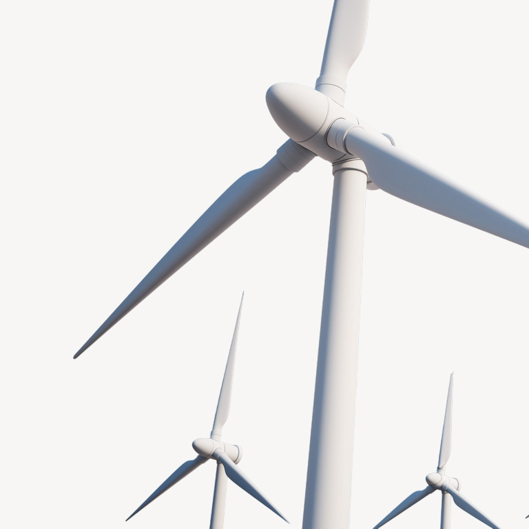 3 Windräder
