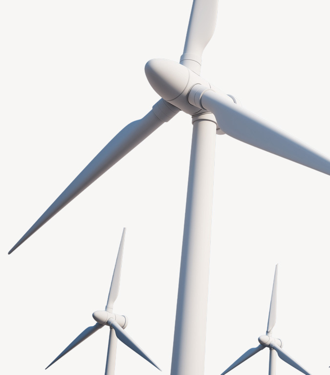 3 Windräder